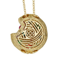Honour Piece Multiple Style Pendant - Small - Necklace | Orange Cube