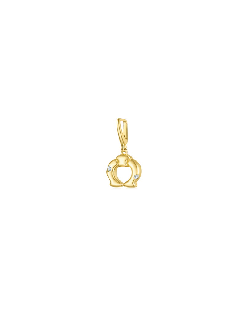 Horseshoe Charm - Charm | Orange Cube