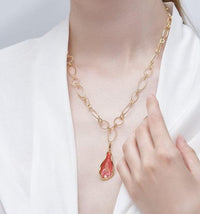 Iris Charm - Red - Charm | Orange Cube