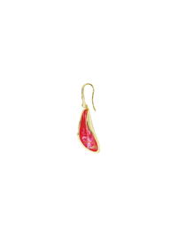 Iris Earring - Red (Single) - Earrings | Orange Cube