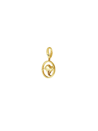 Kangaroo Charm - Gold - Charm | Orange Cube