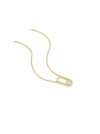 Luck Lock Necklace - Necklace | Orange Cube