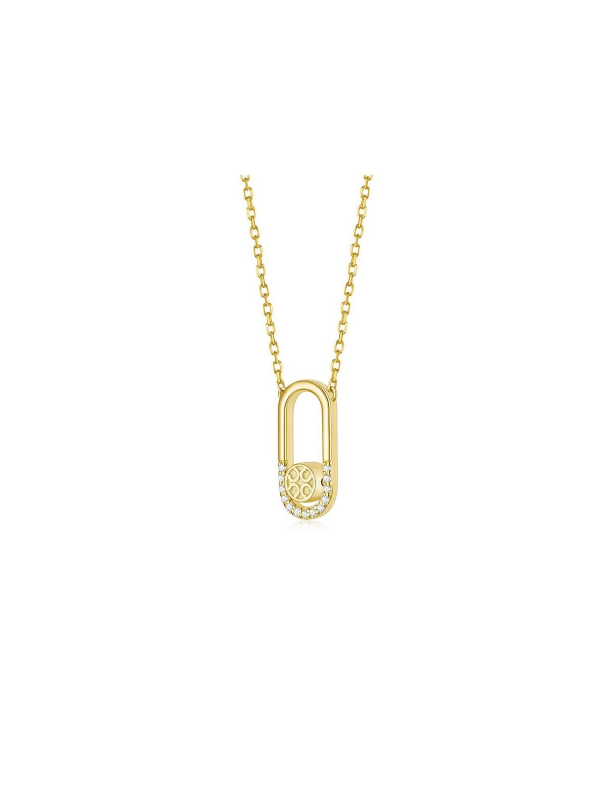 Luck Lock Necklace - Necklace | Orange Cube