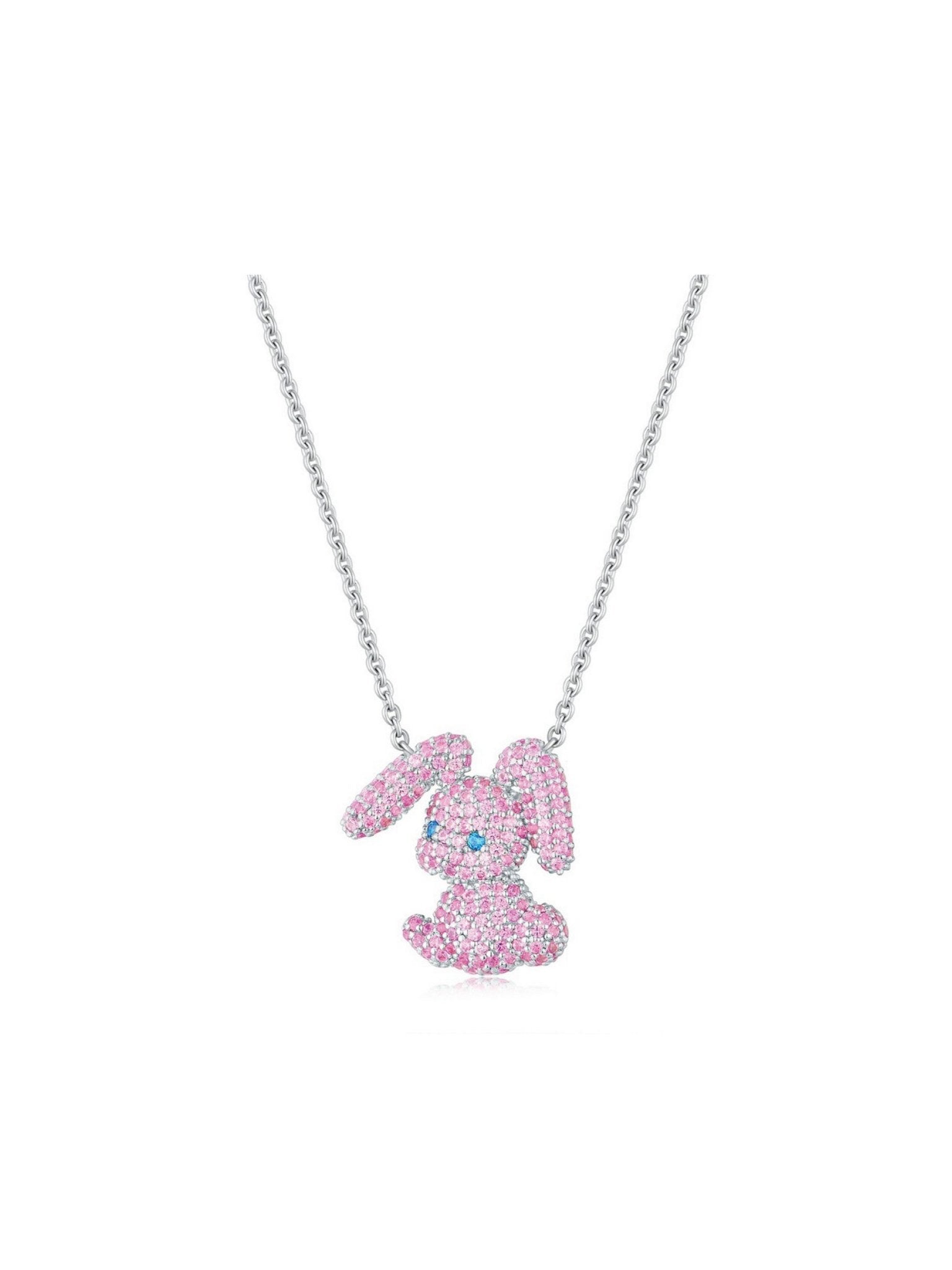Lucky Bunny Necklace – Orange Cube