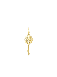 Lucky Clover Key Charm - Charm | Orange Cube