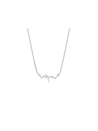 Lucky Star Necklace (White) - Necklace | Orange Cube