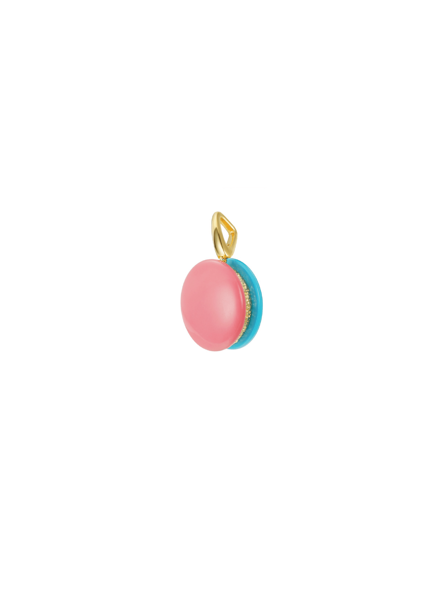 Macaroon Charm - Gold - Charm | Orange Cube
