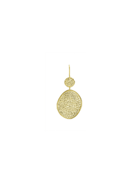 Mirage Earring - Textured (Single) - Earrings | Orange Cube