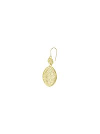 Mirage Earring - Textured (Single) - Earrings | Orange Cube