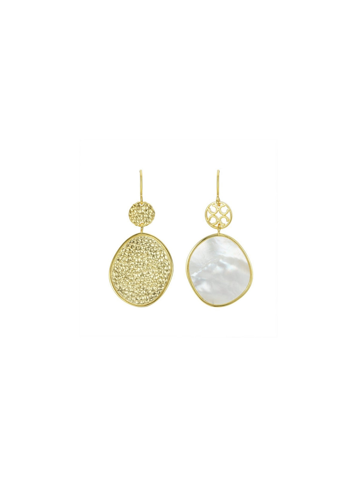 Mirage Earrings (Pair) - Set | Orange Cube
