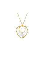 Mirage Pendant - Necklace | Orange Cube