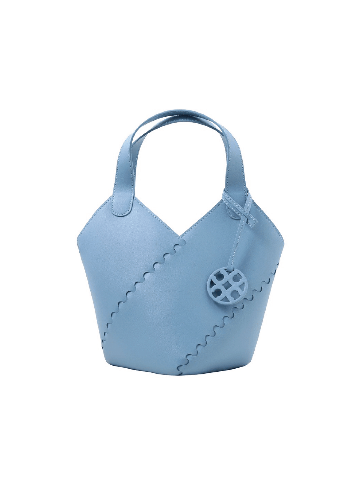 Modern Basket Bag - Stone Blue - Bag | Orange Cube