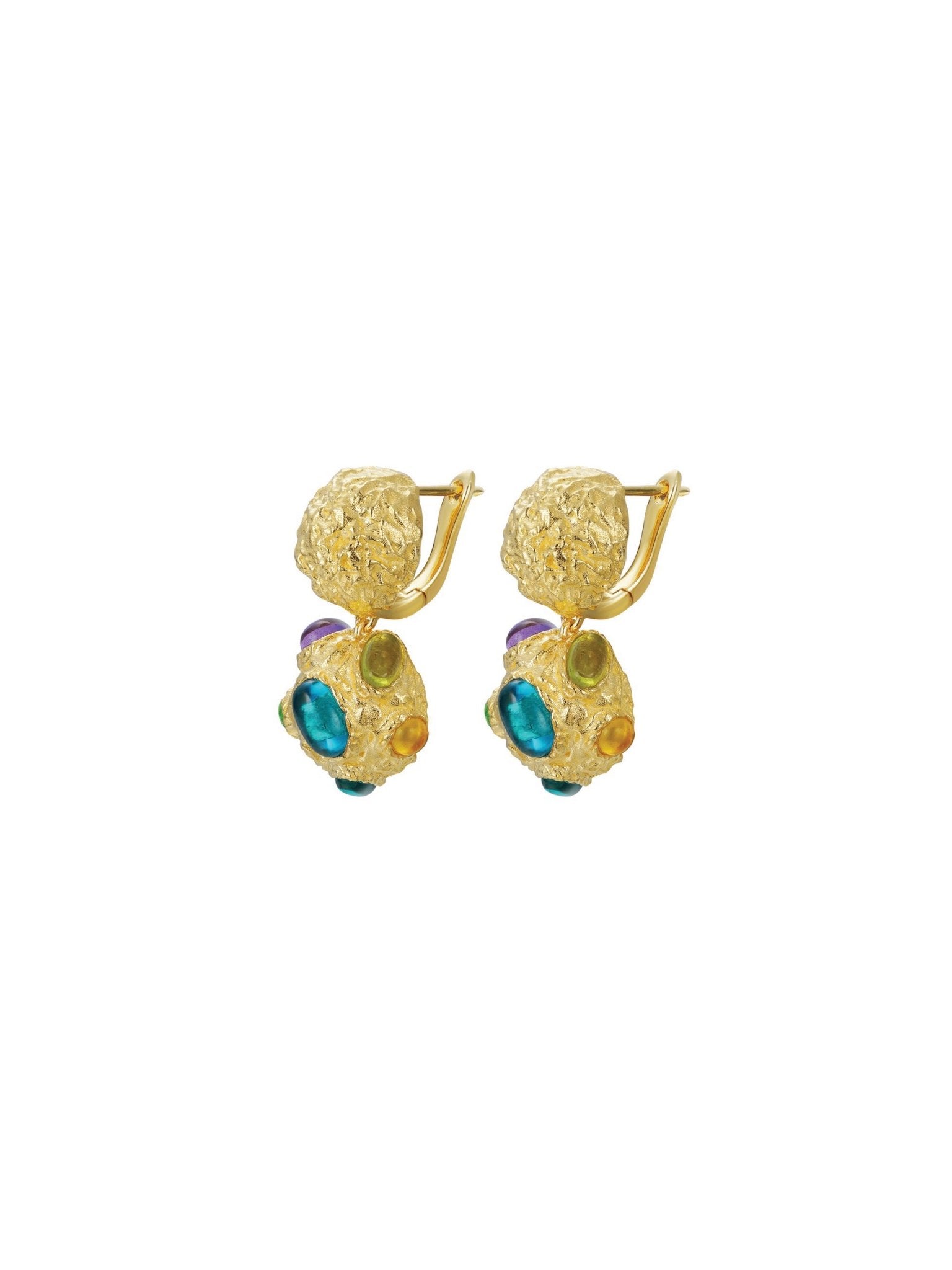 Moreish Earrings - Rocher (Pair) - Set | Orange Cube