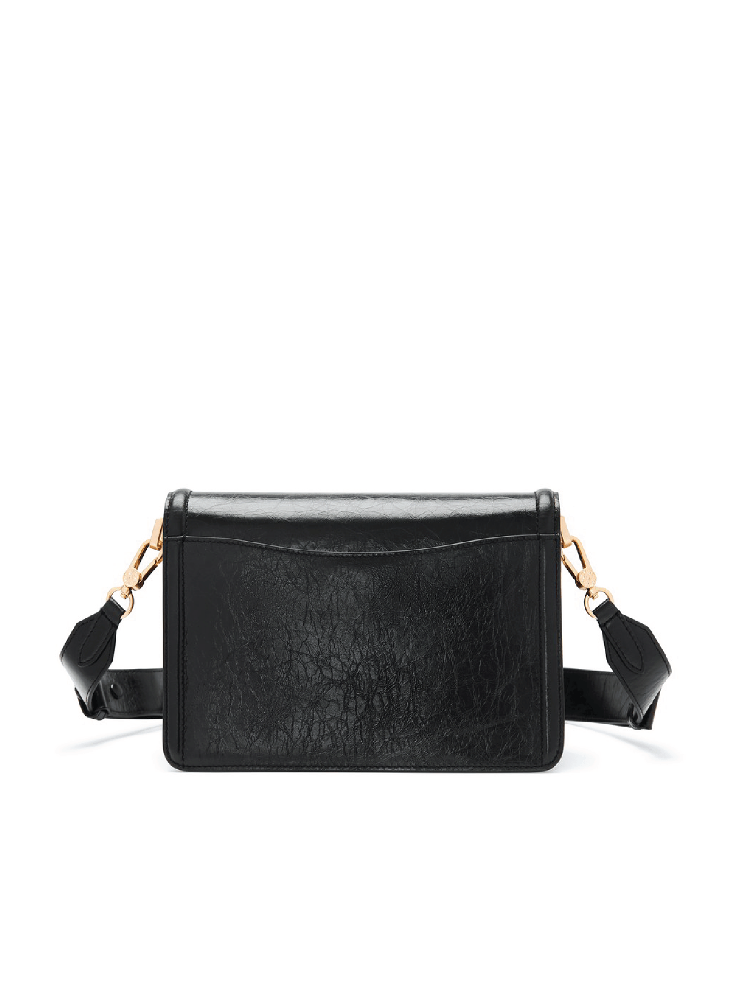 Mosaic Compact Messenger Bag - Black - Bag | Orange Cube