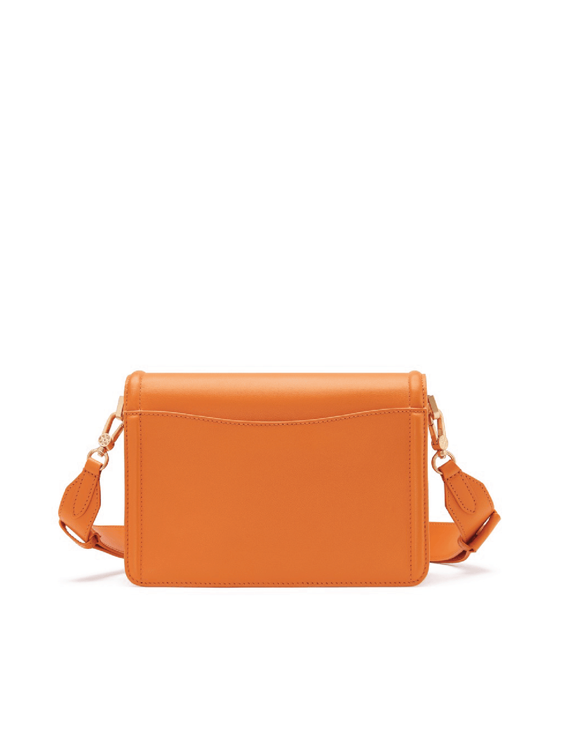 Mosaic Compact Messenger Bag - Orange - Bag | Orange Cube