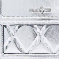 Mosaic Compact Messenger Bag - Silver - Bag | Orange Cube