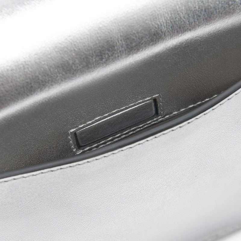 Mosaic Compact Messenger Bag - Silver - Bag | Orange Cube