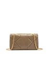 Mosaic Diamond Chain Bag - Khaki - Bag | Orange Cube
