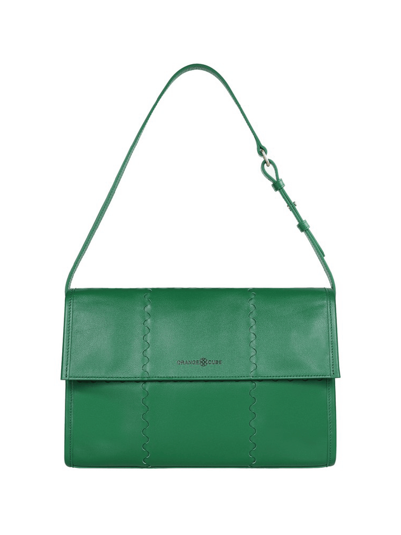 Mosaic Messenger Bag - Emerald Green - Bag | Orange Cube