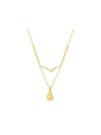 Mystic Necklace (V Shape) - Necklace | Orange Cube