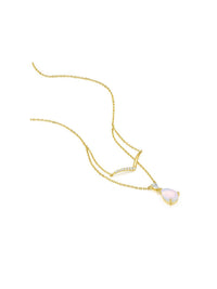 Mystic Necklace (V Shape) - Necklace | Orange Cube