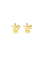 Present Earrings (Pair) - Earrings | Orange Cube