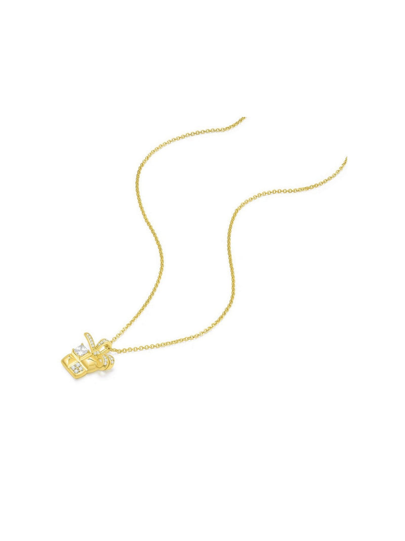 Present Necklace - Necklace | Orange Cube