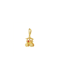 Pumpkin Carriage Charm - Honey Orange - Charm | Orange Cube