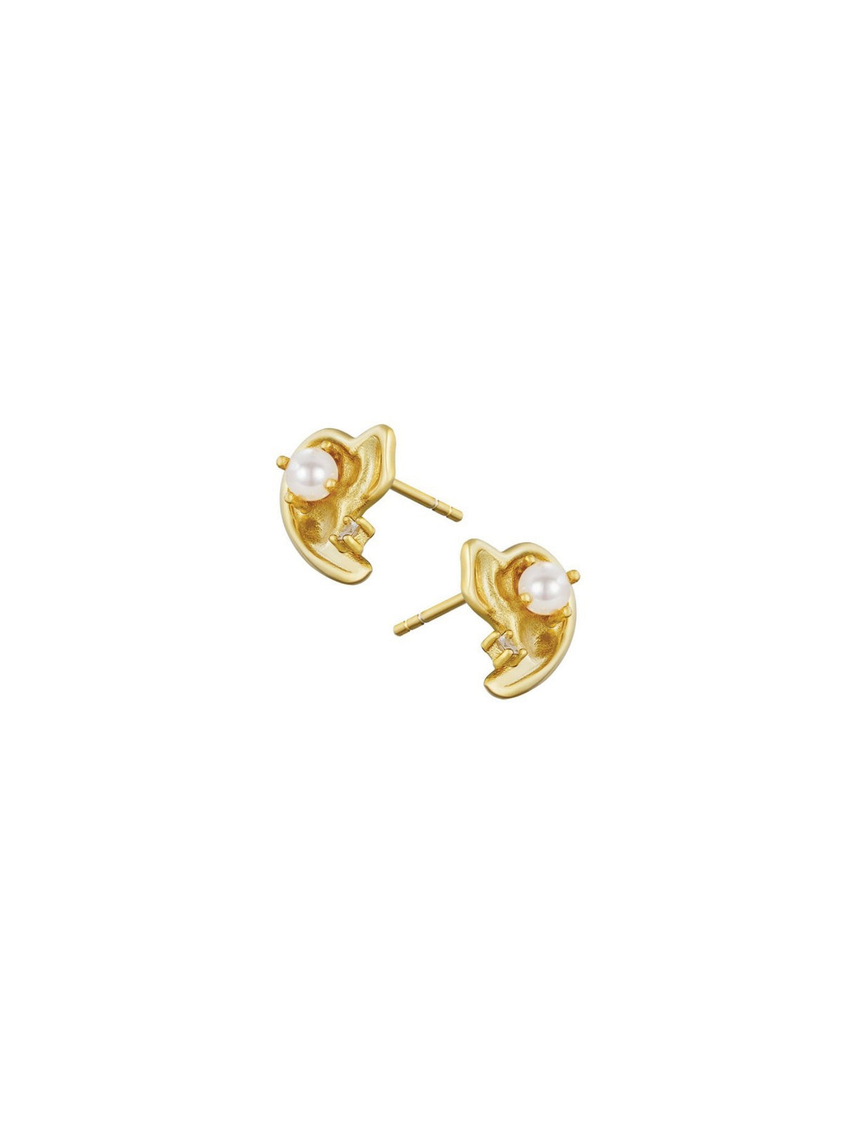 Pursue Earrings (Pair) - Set | Orange Cube