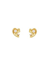 Pursue Earrings (Pair) - Set | Orange Cube