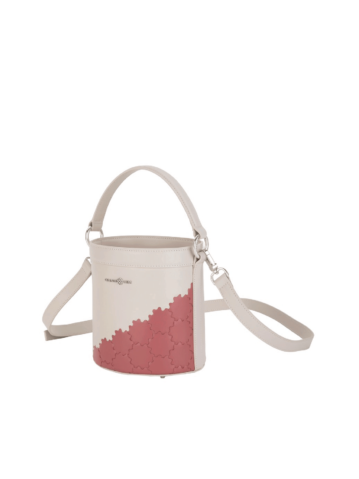 Quilted Impressions Bucket Bag - Moonbeam/ Faded Rose - Bag | Orange Cube