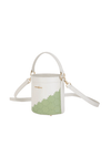 Quilted Impressions Bucket Bag - Star White/ Forest Green - Bag | Orange Cube