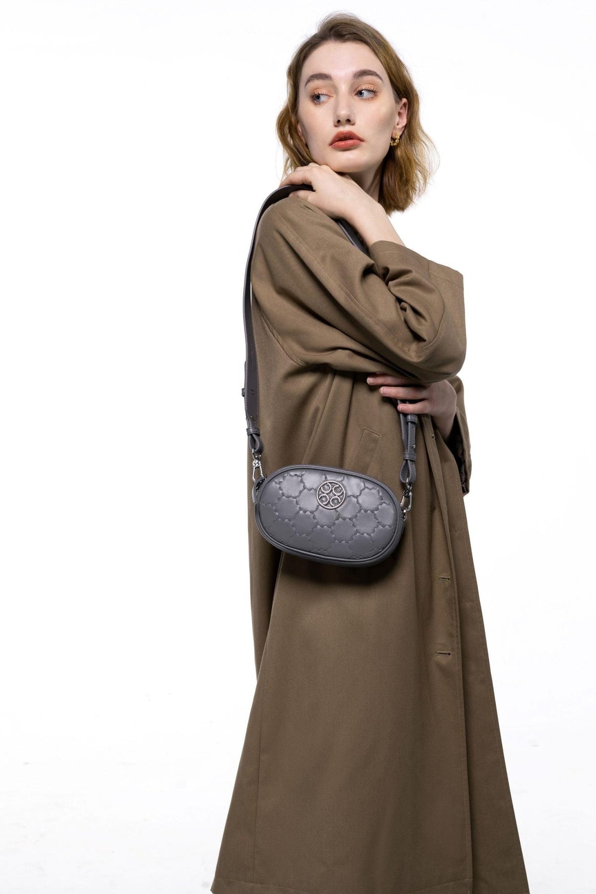 Quilted Impressions Cross Body - Stone - Bag | Orange Cube