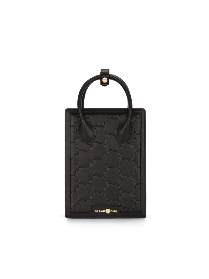 Quilted Impressions Mini Tote Bag - Black - Bag | Orange Cube