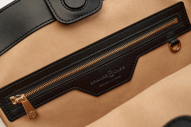 Quilted Impressions Wavy Tote Bag - Black (Large) - Bag | Orange Cube