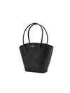 Quilted Impressions Wavy Tote Bag - Black (Large) - Bag | Orange Cube