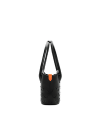Quilted Impressions Wavy Tote Bag - Black (Small) - Bag | Orange Cube