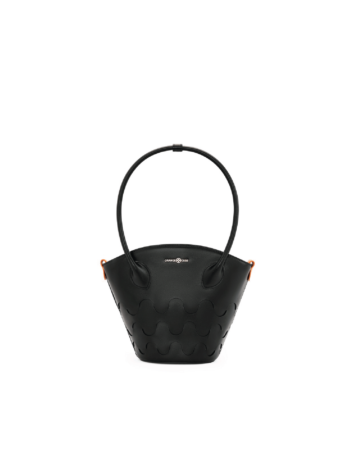 Quilted Impressions Wavy Tote Bag - Black (Small) - Bag | Orange Cube