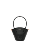 Small Quilted Impressions Wavy Tote Bag - Black