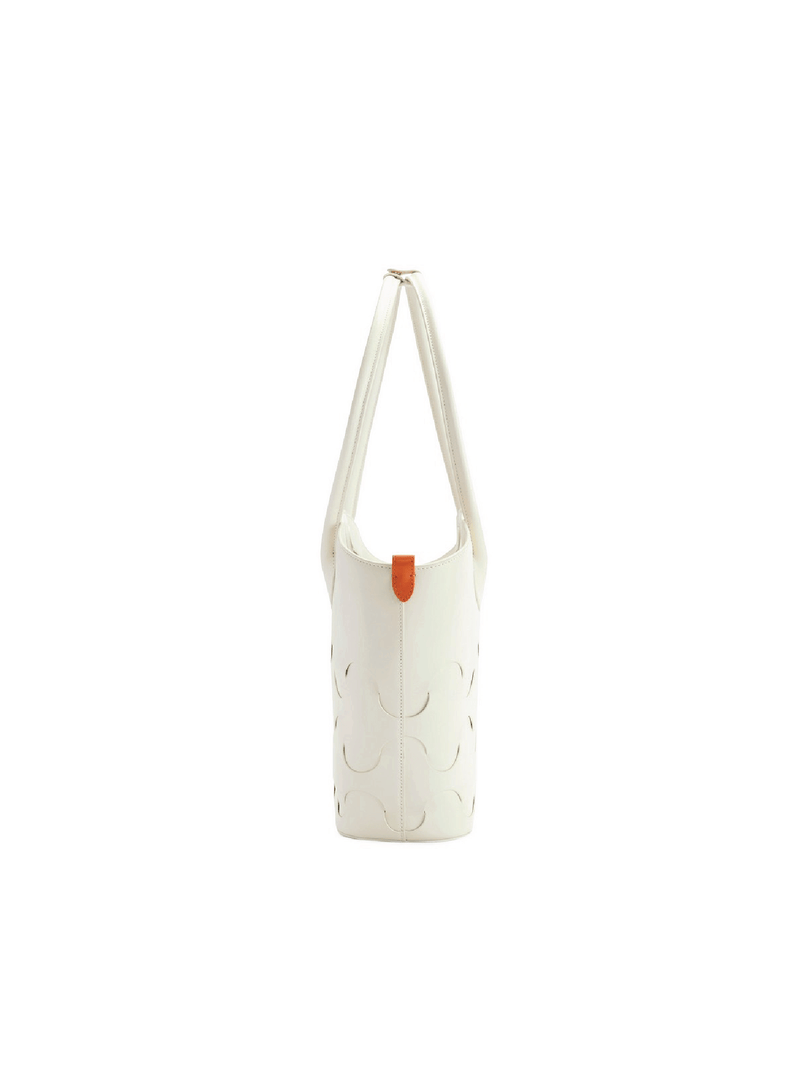 Quilted Impressions Wavy Tote Bag - White (Large) - Bag | Orange Cube