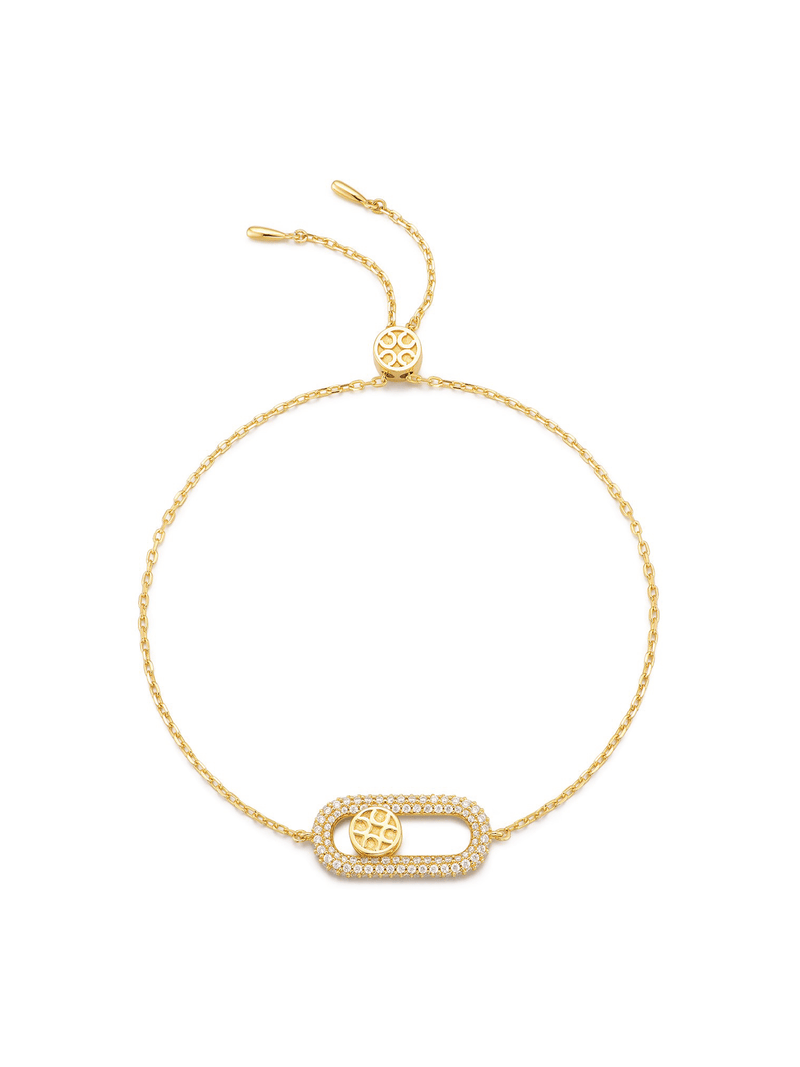 Radiance Happiness Lock Bracelet - Bracelet | Orange Cube