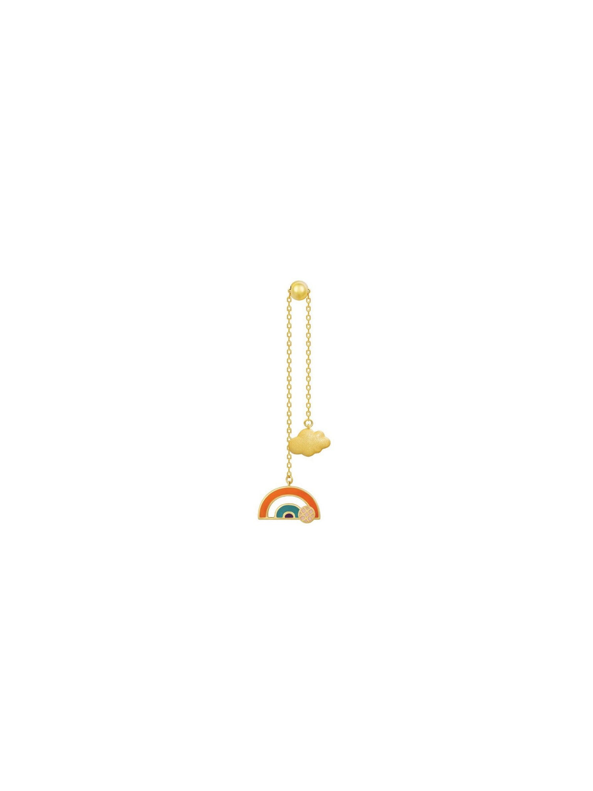 Rainbow Earring (Single) - Earrings | Orange Cube