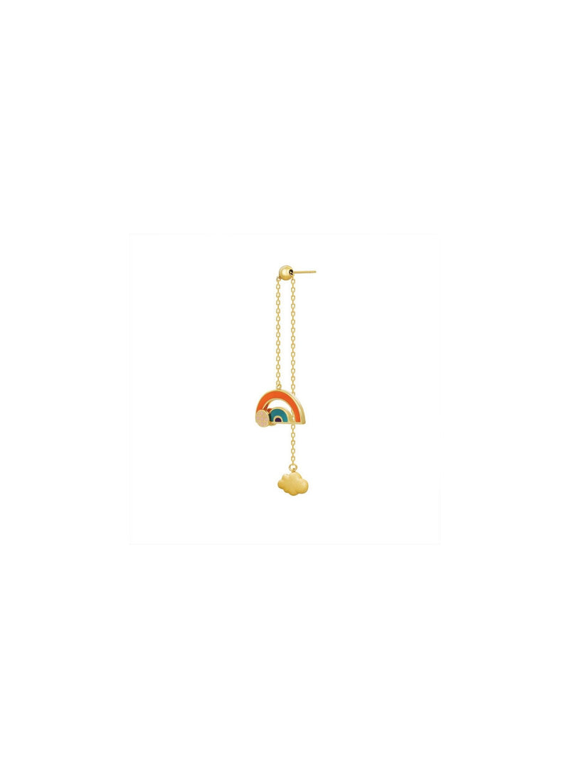 Rainbow Earring (Single) - Earrings | Orange Cube