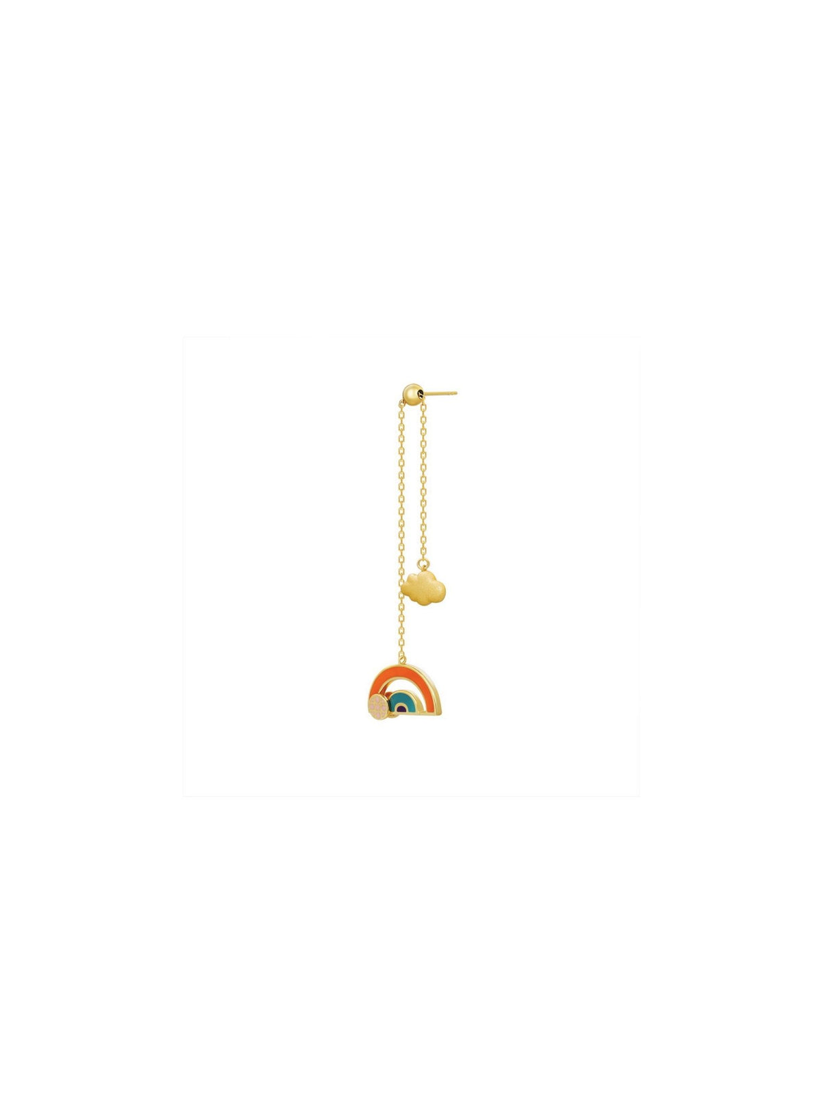 Rainbow Earring (Single) - Earrings | Orange Cube