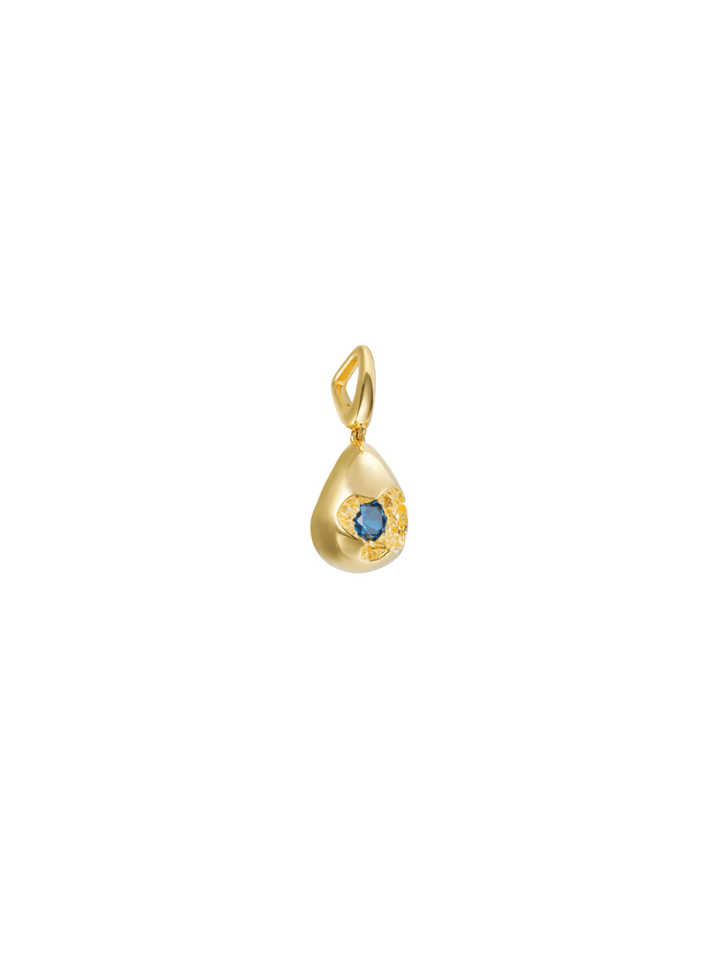 Raindrop Charm - Blue - Charm | Orange Cube