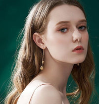 Raindrop Earring - Textured Red (Single) - Earrings | Orange Cube