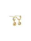 Raindrop Earrings - C Shape (Pair) - Set | Orange Cube