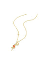 Red Bean Necklace - Necklace | Orange Cube
