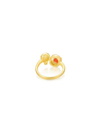 Red Bean Ring - Ring | Orange Cube