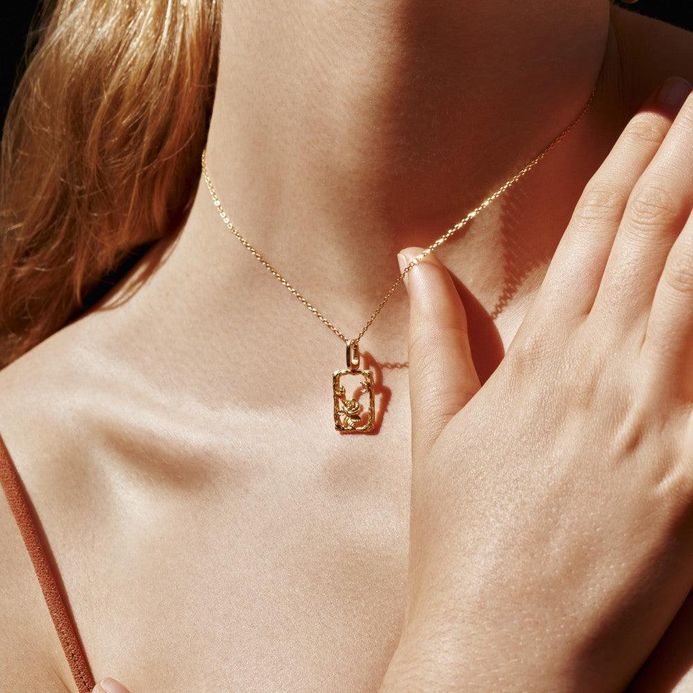 Rose Bloom Charm - Charm | Orange Cube